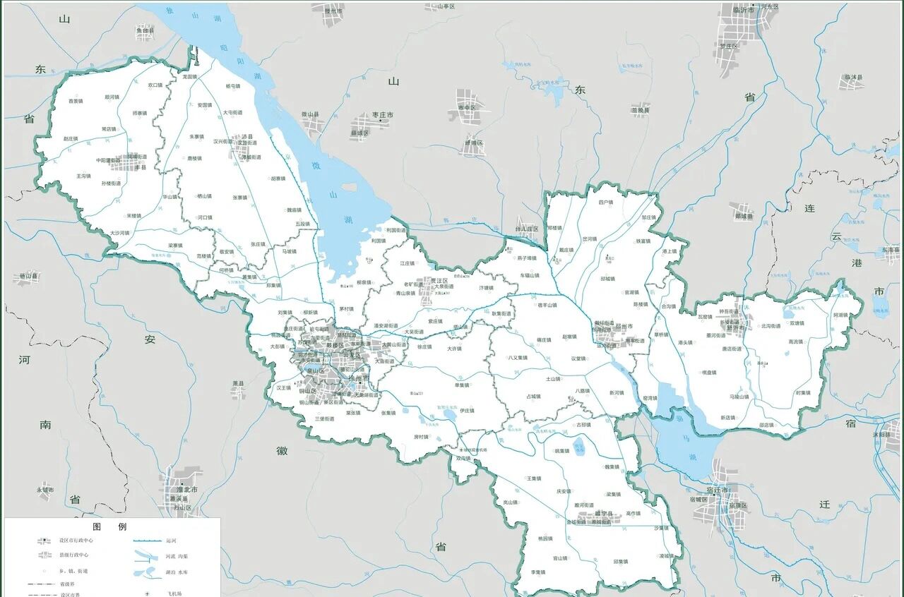 徐州市最新地图，多维视角探析城市发展之路