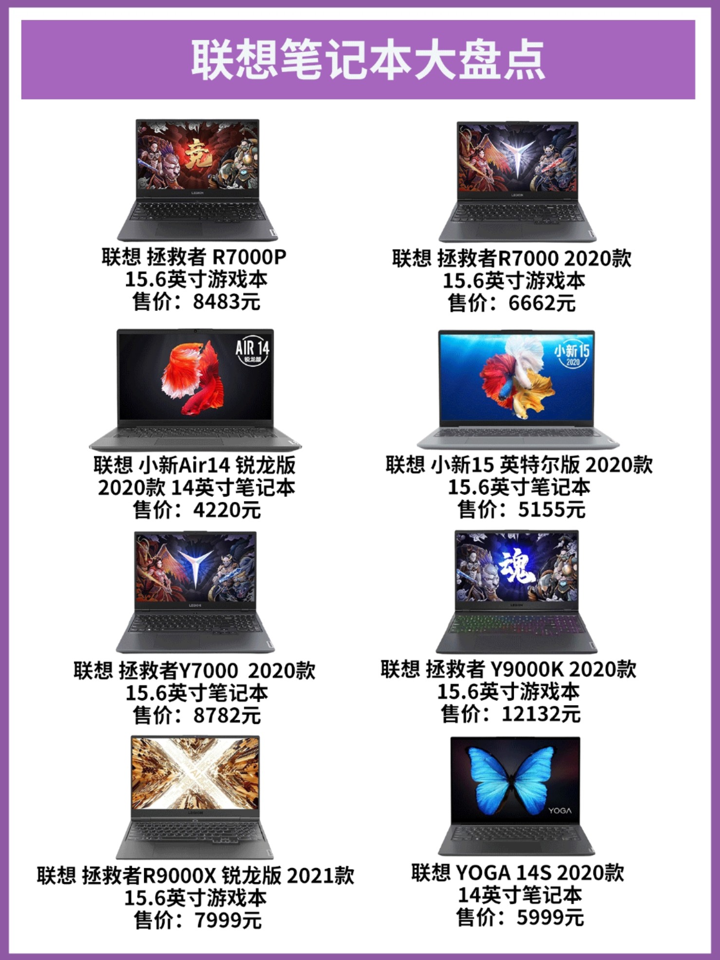 联想最新笔记本电脑排行榜单