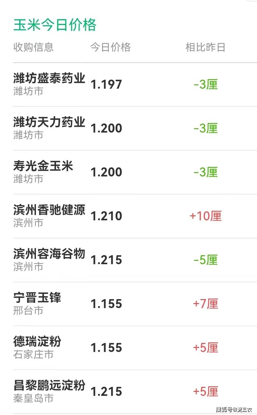 玉米价格最新行情潍坊更新报告，市场走势分析